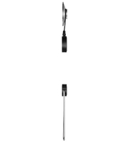 Wentronic - TV EasyMount L - 400 x 400 mm - 400 x 400 mm - Schwarz - Silber - Box - L (63490)