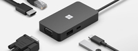 Microsoft - USB-C Travel Hub, Dockingstation