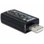 Delock - DELOCK Sound Adapter extern USB2.0 Virtual 7.1 24Bit 96kHz