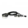 Aten - CS22D - KVM-Switch - USB - 2 x KVM port(s) - 1 lokaler Benutzer - Desktop (CS22D)