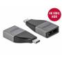 Delock - DeLOCK 64120 USB graphics adapter 3840 x 2160 pixels Grey
