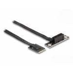Delock - M.2 Key A+E to PCIe x1 NVMe adapter angled with 20 cm cable (64217)