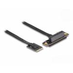 Delock - Adaptador M.2 Key A+E a PCIe x4 NVMe en ngulo con cable de 20 cm (64218)