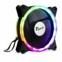 Inter-tech - RS-041 RGB Computergehuse Ventilator 12 cm Schwarz (88885482)