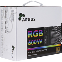 Inter-tech Netzteil 600w Argus Rgb-600 Ii 140mm Lüfter 2