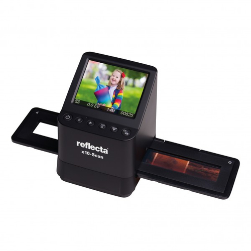 Scanner portable REFLECTA Slide Negative Scanner 3 in 1 Black