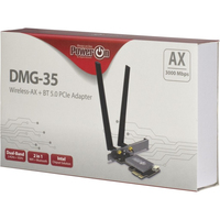 Inter-tech Wireless + Bluetooth 5.0 Adapter Dmg-35 3000mbps 4