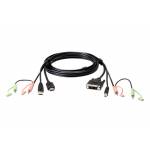 Aten 2l-7d02dh. Anschluss 1: Hdmi, Anschluss 2: Dvi-d, Steck - 2L-7D02DH - Tastatur- / Video- / Maus- (KVM-) [DE-Version, German Keyboard]