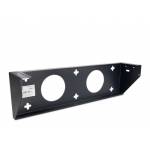 Inter-tech - Inter-Tech IPC 19 Wandhalterung,117mm, 2HE vertikal