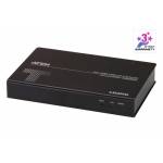 Aten - ALTUSEN KE8900ST Slim HDMI Single Display KVM over IP Transmitter - KVM/Audio/USB/Serial Extender - USB