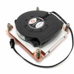 Dynatron - Inter-Tech Q-3 Procesador Disipador t�rmico/Radiador 8 cm Negro, Plata 1 pieza(s)