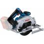 Bosch Powertools - Akku-Handkreissge GKS 18V-57-2 Professional (blau/schwarz, 2x Li-Ion Akku ProCORE18V 5,5Ah, in L-BOXX)