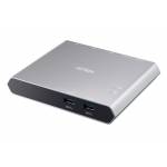 Aten - US3310 - USB-Umschalter fr die gemeinsame Nutzung von Peripheriegerten - 2 x USB 3.1 Gen 1 - Desktop