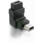 Delock - DELOCK Adapter USB-B mini 5 Pin St > Bu 90 gewinkelt