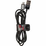 Cavetteria - Tribe Cavo Di Ricarica Da Usb A Micro Usb Darth Vader 1.2m