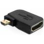 Delock - DeLOCK HDMI A/micro-D 19-p HDMI-A F 19-p micro HDMI-D M Black cable interface/gender adapter