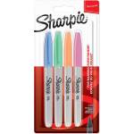 Sharpie - Marker Fein Rundspitze F 4er Pastel Farben Blister