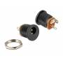 Delock - DeLOCK 65503 DC 2.1 x 5.5 mm Black cable interface/gender adapter