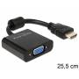 Delock - DELOCK HDMI Adapter A -> D-Sub15 St/Bu