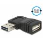 Delock Easy-usb -Usb Adapter -0 Easy-usb Typ A 2 (m) -> Us - DELOCK USB Adapter A -> A 90 St/Bu gewinkelt