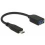  "Delock-DeLOCK USB 3.1 Gen 2 Type-C/Typ-A USB 3.1 Gen 2 Type-C USB 3.1 Gen 2 Type-A Black cable interface/gender adapter-Delock-Adapter/Cable"