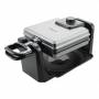 Emerio - Emerio WM-110984 4gauffre(s) 1000W Noir, Argent moule  gauffres