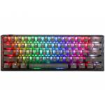 Ducky - One 3 Aura Black Mini Gaming Tastatur, RGB LED - MX-Blue (DKON2161ST-CDEPDABAAAC1) [DE-Version, German Keyboard]