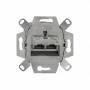 Rutenbeck - UAE-Cat.6/ClassE-8/8 Up 0 - Anschlussdose, Unterputz - RJ-45 X 2