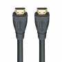 Rutenbeck - AKE - Highspeed HDMI-Kabel - HDMI mnnlich bis HDMI mnnlich - 2 m - Schwarz, RAL 9005 - 4K Untersttzung (218100