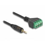  "Delock-DeLOCK 66256 audio cable 0.2 m 2.5mm Terminal Black, Green-Delock-Hardware/Electronic"