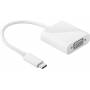Goobay - USB-C/VGA - USB-C - VGA - Mnnlich/weiblich - Wei - 1920 x 1080 Pixel (66260)