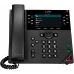 Hp - HP POLY VIDEO Poly VVX 450 - VoIP-Telefon - dreiweg Anruffunktion - SIP, SRTP, SDP - 12 Leitungen - Schwarz (8B1L7AA#AC3)