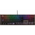 Ducky - Shine 7 PBT Gaming Tastatur, MX-Blue, RGB LED - gunmetal (DKSH1808ST-CDEPDAHT1) [DE-Version, German Keyboard]