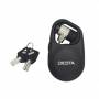 Dicota - Security Cable T-Lock Retractable, keyed, 3x7mm slot [DE-Version, German Keyboard]