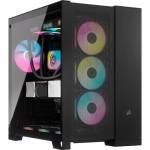 Corsair - CORSAIR Go Midi 6500X (Tempered Glass) Black