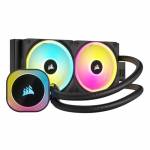 Corsair - Corsair H100I Processor Liquid сooling kit 12 cm Black