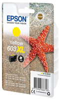Epson - 603XL - 4 ml - XL - Gelb - Original - Blister mit RF- / aktustischem Alarmsignal - Tintenpatrone - fr Expression Home XP-2 [EURO-Version]