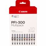 Canon - Canon Pfi-300 10 Ink Multi Pack- Cartucho De Tinta Original [EURO-Version]