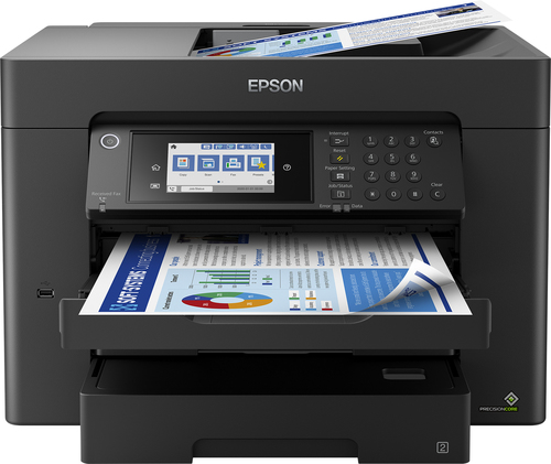 Epson -WorkForce WF-7840DTWF -Multifunktionsdrucker -Farbe -Tintenstrahl  -A3 (297 x 420 mm) (Original) -A3 (Medien) -bis zu 32 Se -Epson  Hardware/Electronic