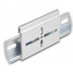 8mm S Delock Aluminium Montageclip Fr Hutschiene 70x47 - DELOCK Aluminium Montageclip fr Hutschiene 70x47,8mm silber