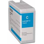 Epson - SJIC36P(C) - 80 ml - Cyan - Original - Tintenpatrone - fr ColorWorks CW-C6000Ae, CW-C6000Pe, CW-C6500Ae, CW-C6500Pe [EURO-Version]