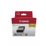 Canon - PGI-580BK/CLI-581 BK/C/M/Y Multipack - 5er-Pack - Schwarz, Gelb, Cyan, Magenta, pigmentiertes Schwarz - original - Hngebox [EURO-Version]