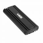 Ibox - HD-07 - SSD-Gehuse - M.2 - M.2 - 10 Gbit/s - USB Anschluss - Schwarz (IEUHDD7)