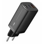Ibox - iBOX C-65 Schwarz, GaN 65W Universal-Ladegert (ILUC65B)