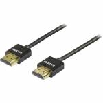 Deltaco - HDMI-1091 HDMI-Kabel 1 m HDMI Typ A (Standard) Schwarz (HDMI-1091)