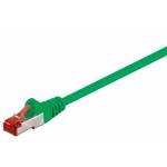 Wentronic - Goobay CAT 6 Patchkabel, S/FTP (PiMF), Grn, 0.5 m - LSZH halogenfrei, Kupfer (68288)