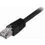 Deltaco - Deltaco STP-620S cble de rseau Noir 20 m Cat6 F/UTP (FTP)
