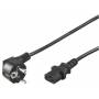 Goobay - Kaltgerte-Anschlusskabel C13 > Schutzkontakt-Stecker