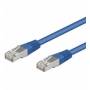 Wentronic - CAT 5-025 FTP BLAU - Patch-Kabel - RJ-45 (M) - RJ-45 (M) - 0.25 m - FTP- ( Kategorie 5e ) - blau