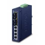 Planet - PLANET 4+2 100FX Port Multi-mode Industrial Ethernet Switch